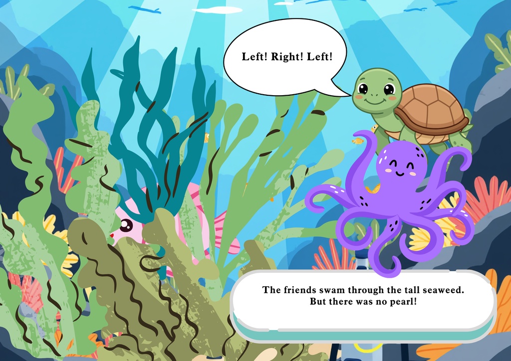 “Under the Sea” child book