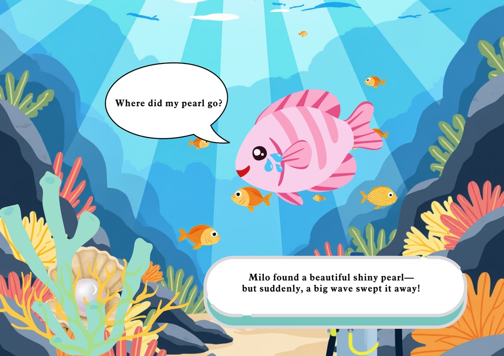 “Under the Sea” child book
