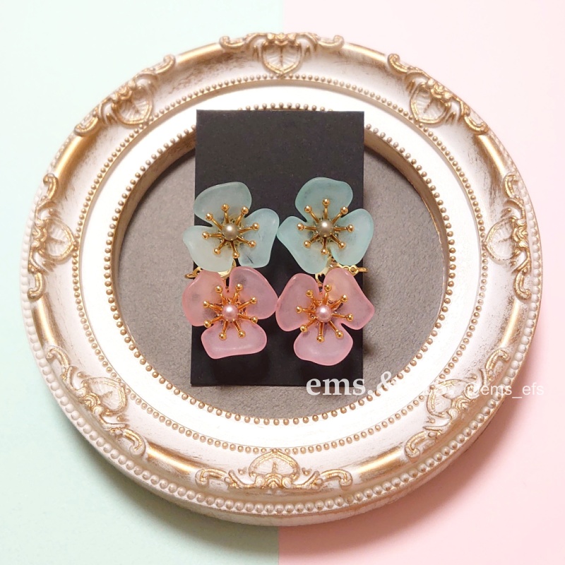 留伊 イヤリング No.4