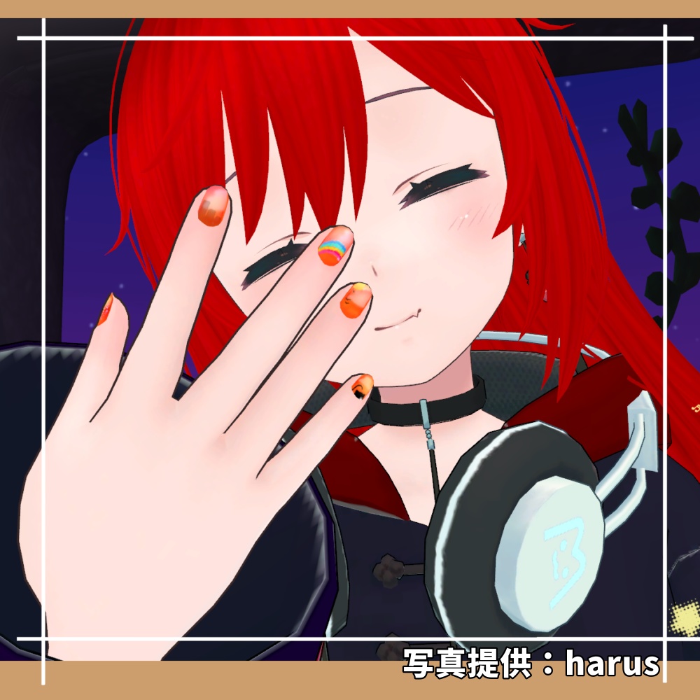 #ブルーアワーネイル 【ネイルテクスチャ】