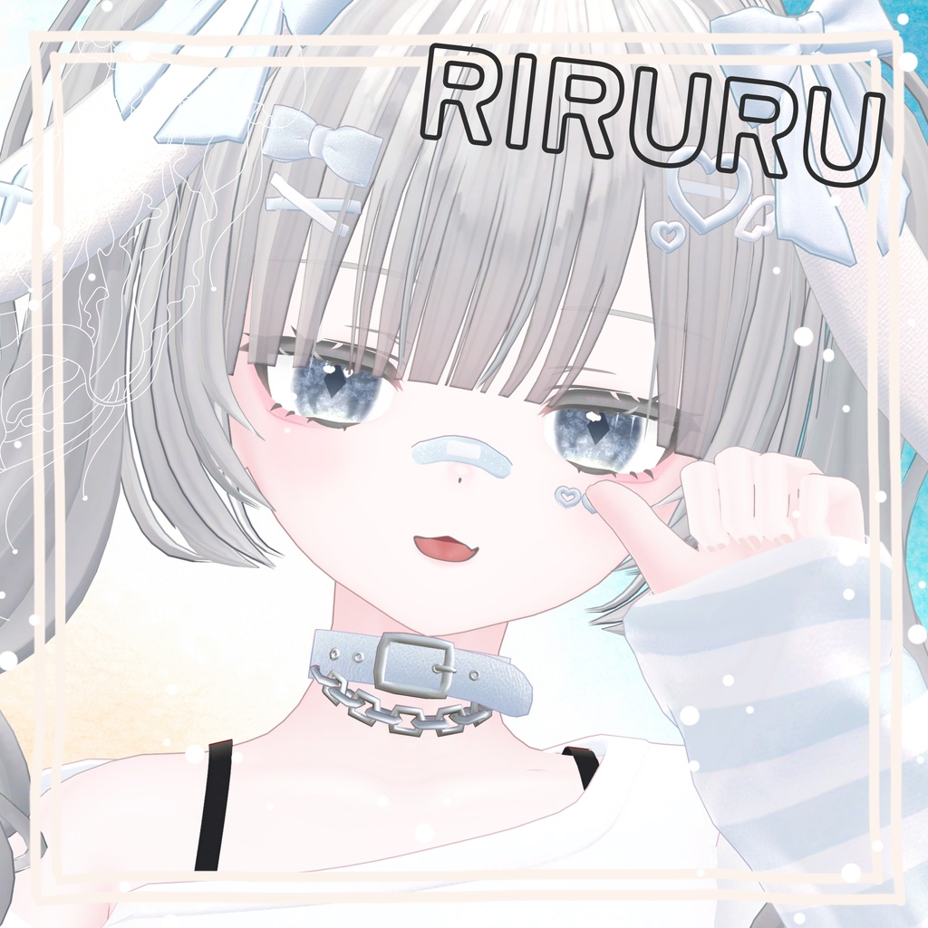 【16アバター対応】Aqua Lagoon eye texture