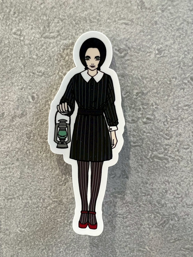 RaMu等身ステッカー