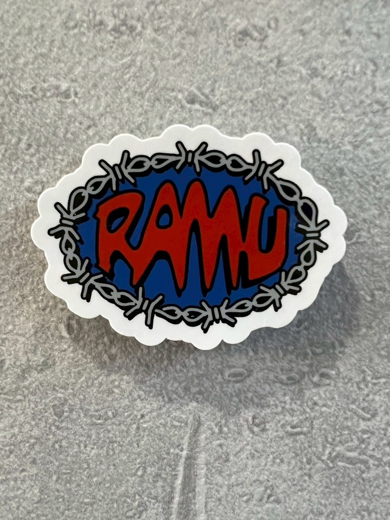 RaMuロゴステッカー