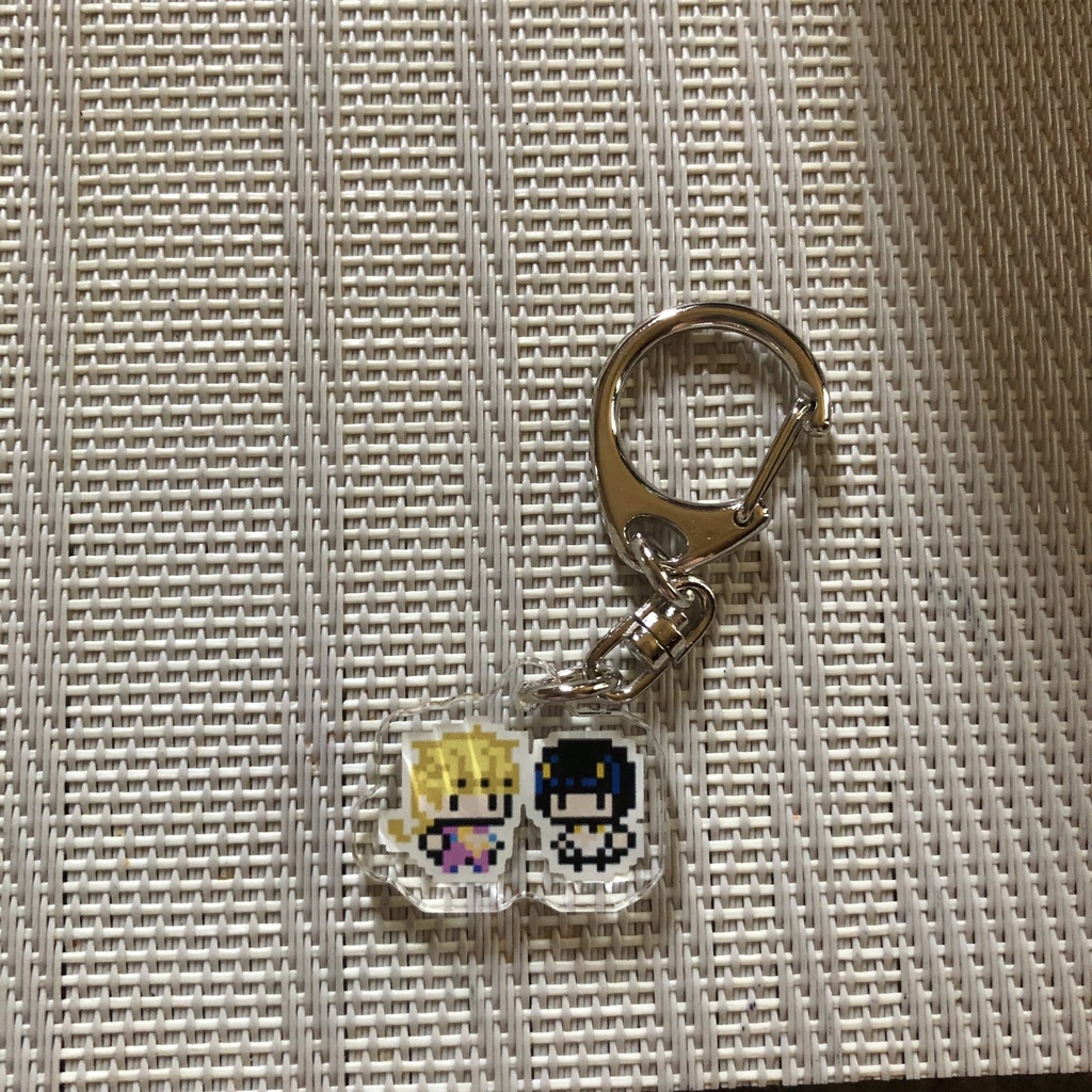 JOJO ドット絵アクリルキーホルダー 川尻家集合