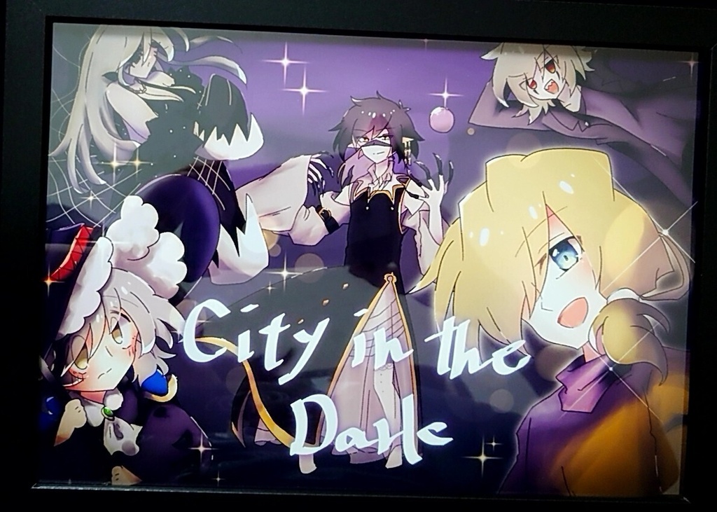 個展用作品『City in the Dark』