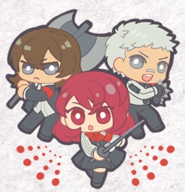 三年組厚手トートバッグ