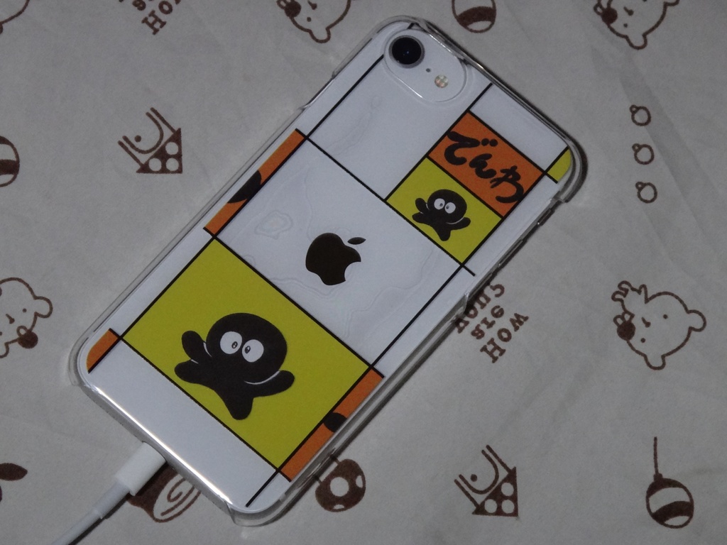 クリアiPhoneケース『でんわ』