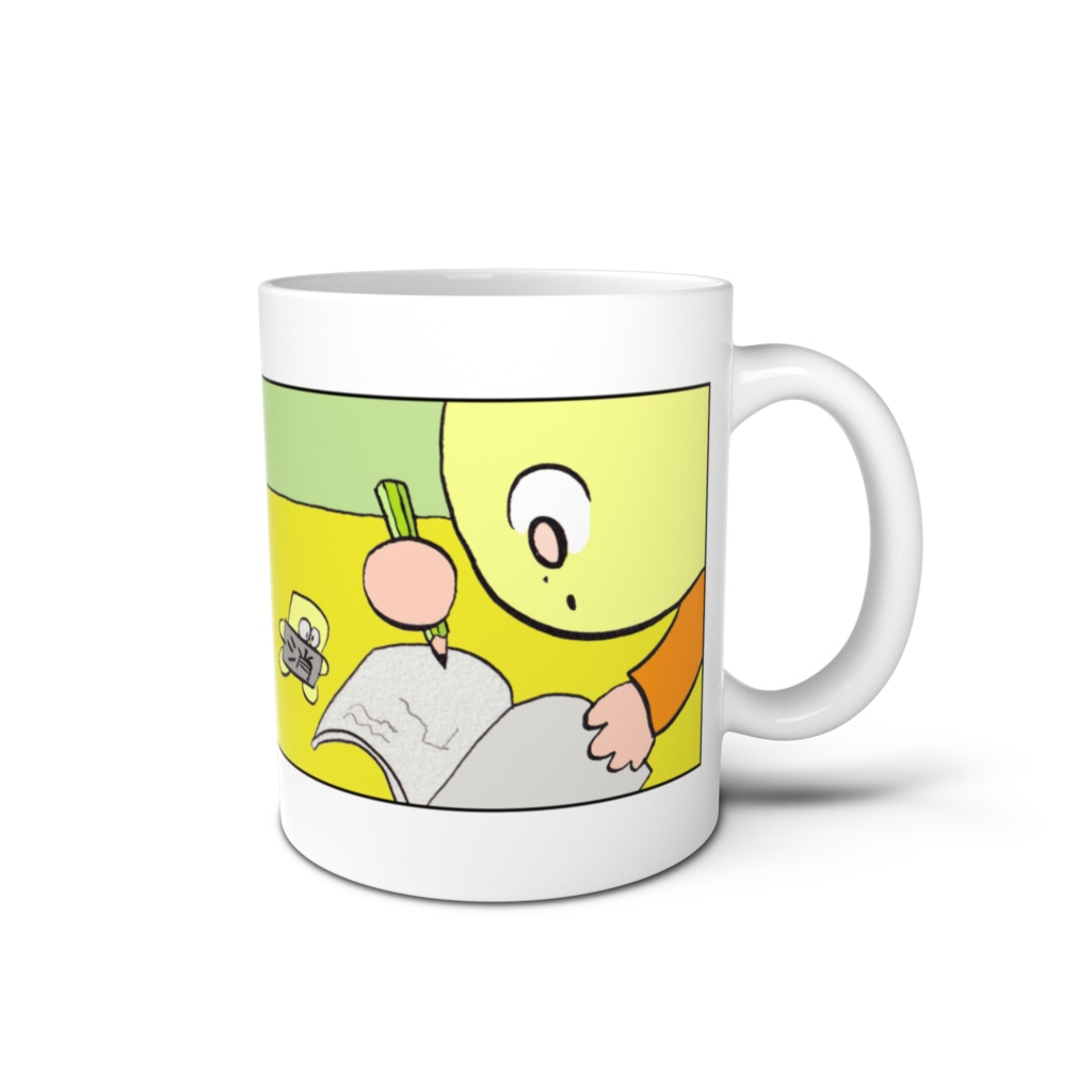 マンガ消しゴム1 マグカップ 2024