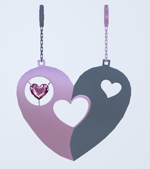 Herts Pair Accessorie ~ハートのペアアクセ~