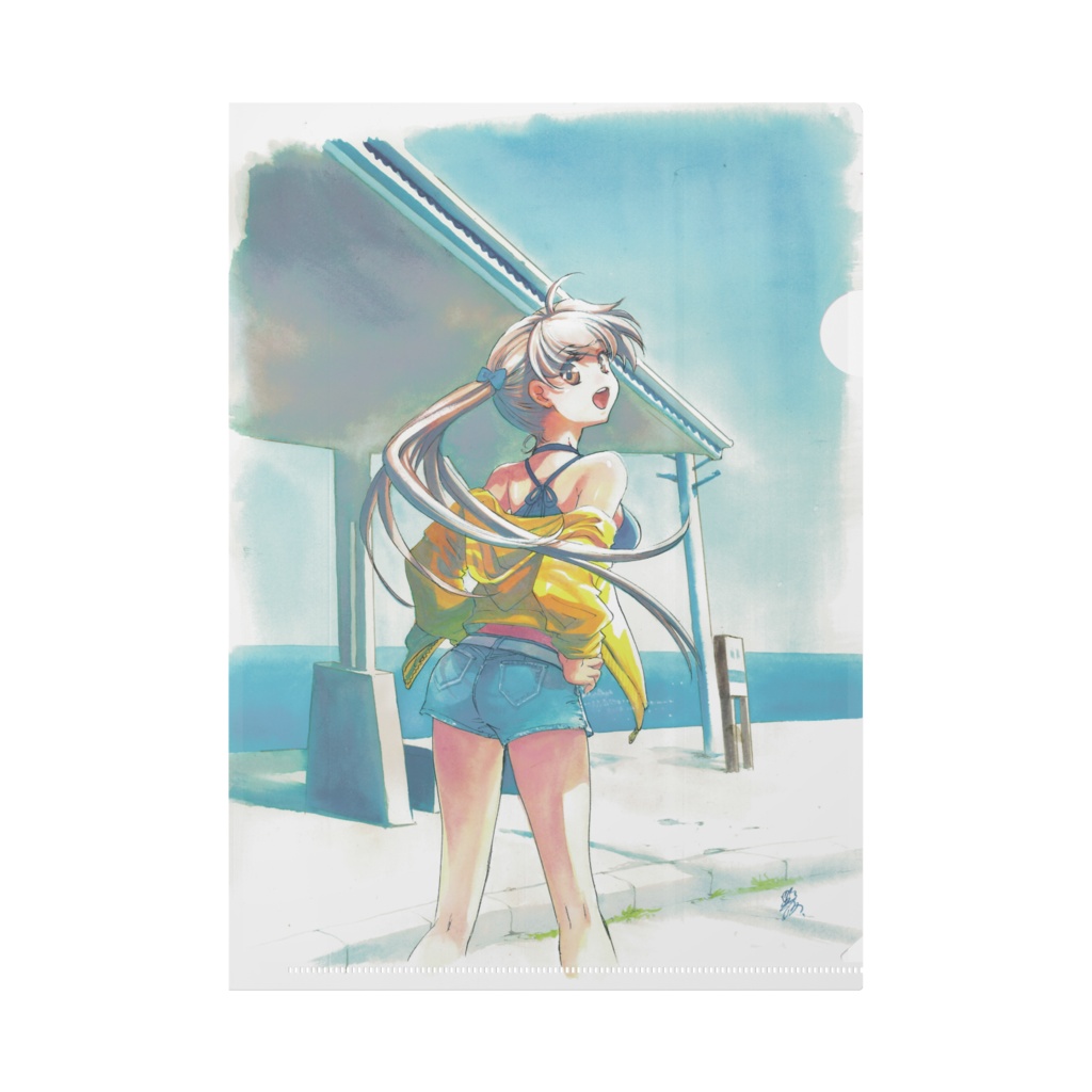 夏旅行　クリアファイル