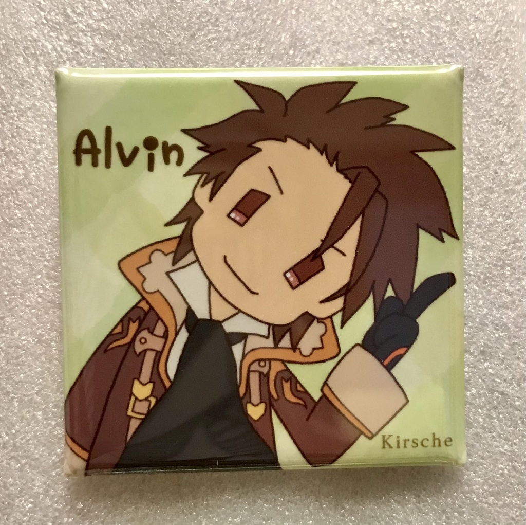 10th anniversary缶バッジ(アルヴィン)