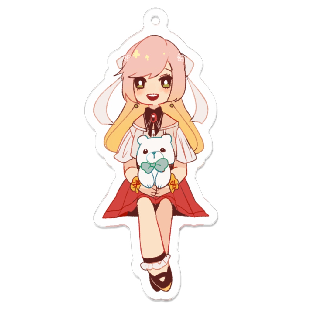 Mimi*Flёur / アクリルキーホルダー_花坂りのん*