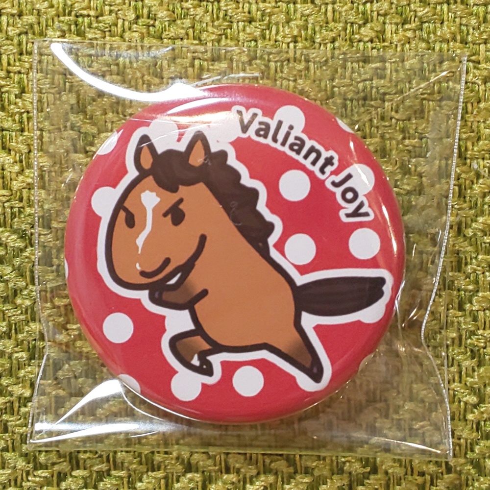 ヴァリアントジョイさん　缶バッジ32mm