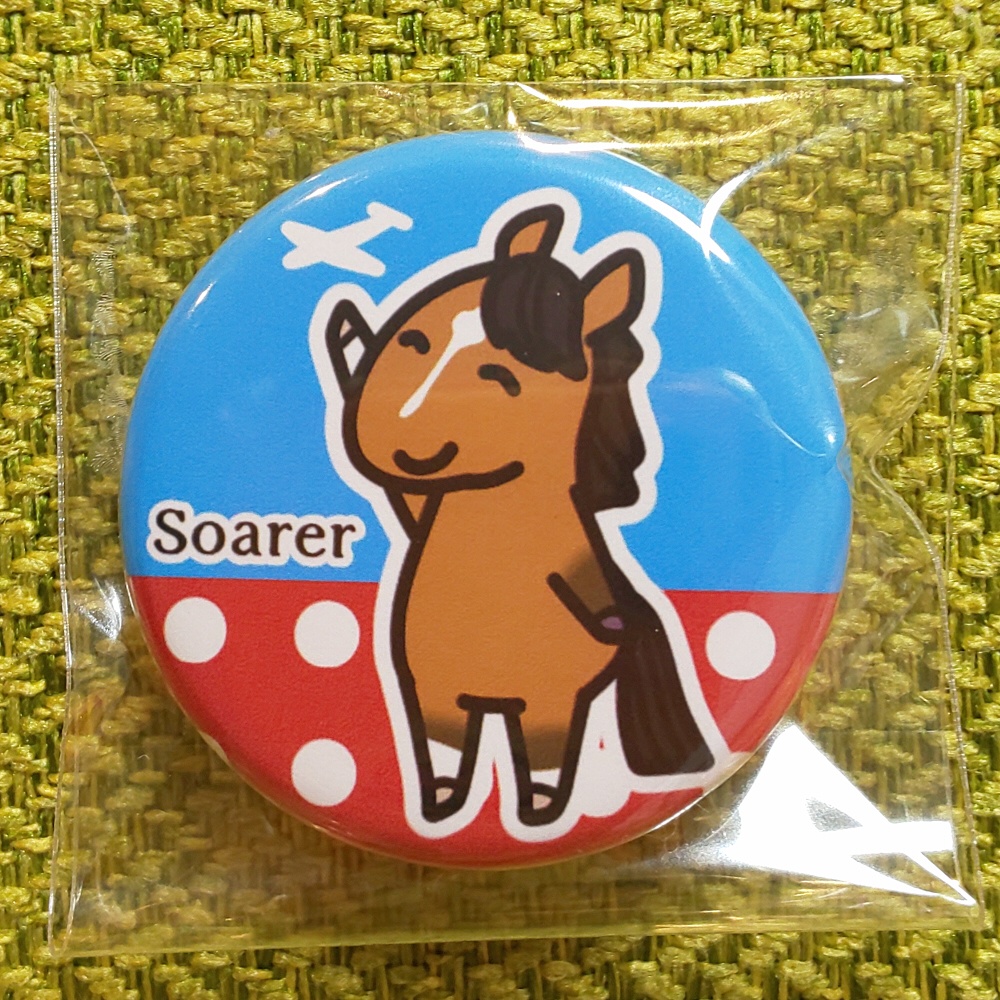 ソアラさん　缶バッジ32mm