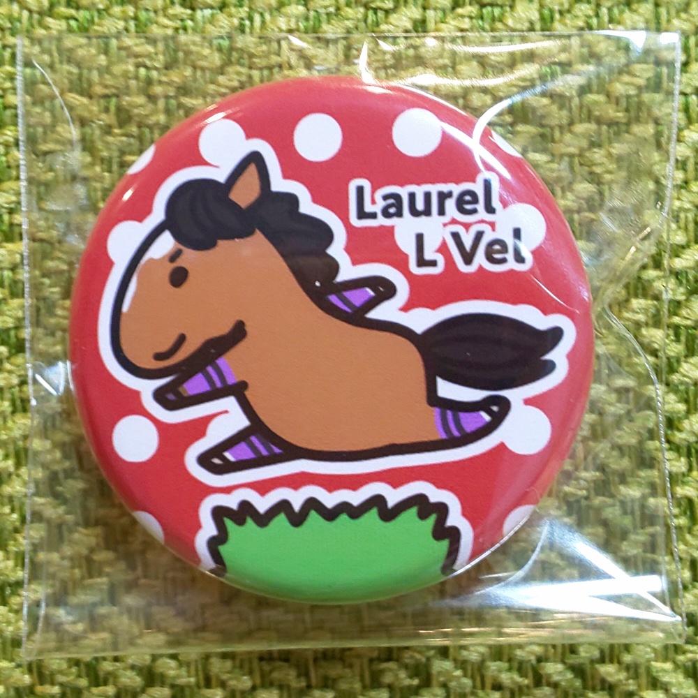 ローレルエルヴェルさん　缶バッジ32mm