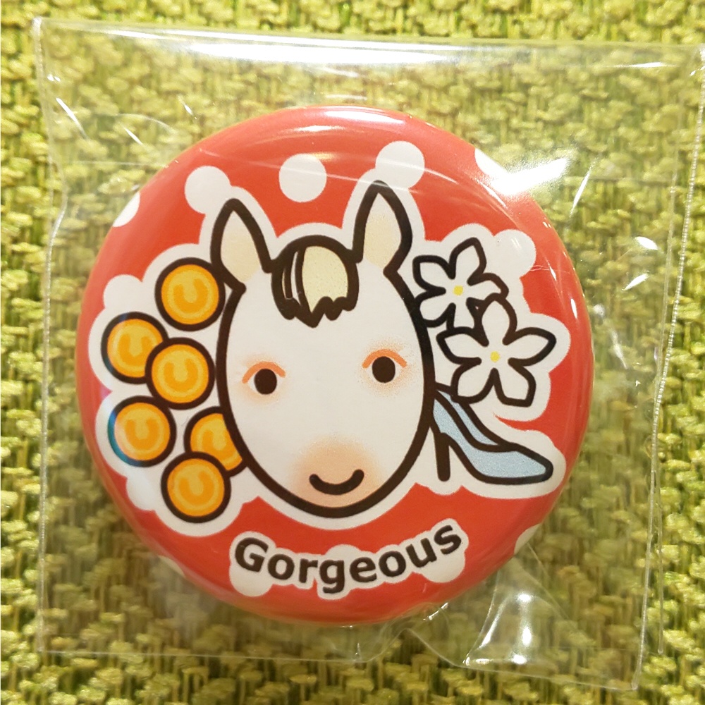 ゴージャスさん　缶バッジ32mm