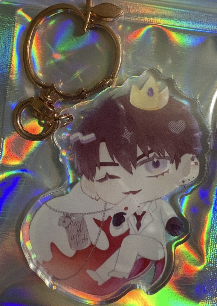 🍎アクリルキーホルダー