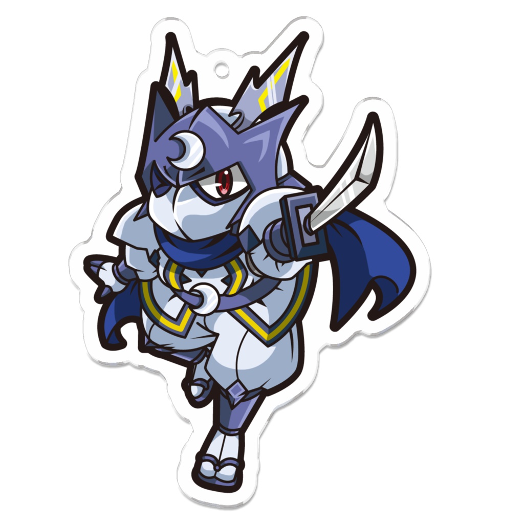 ナノマシン忍者 白夜 アクリルキーホルダー