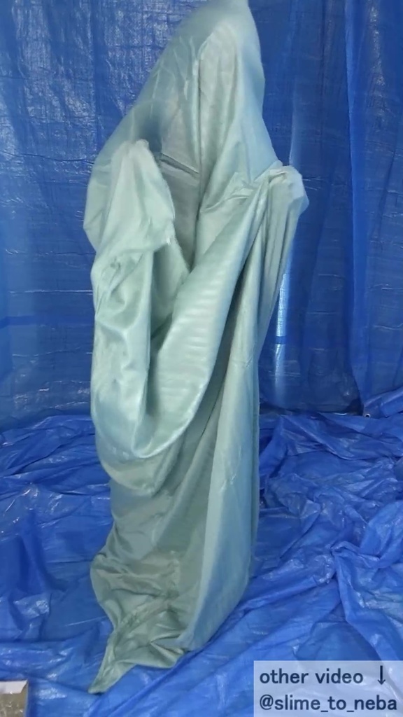 布で顔型+マミフィ