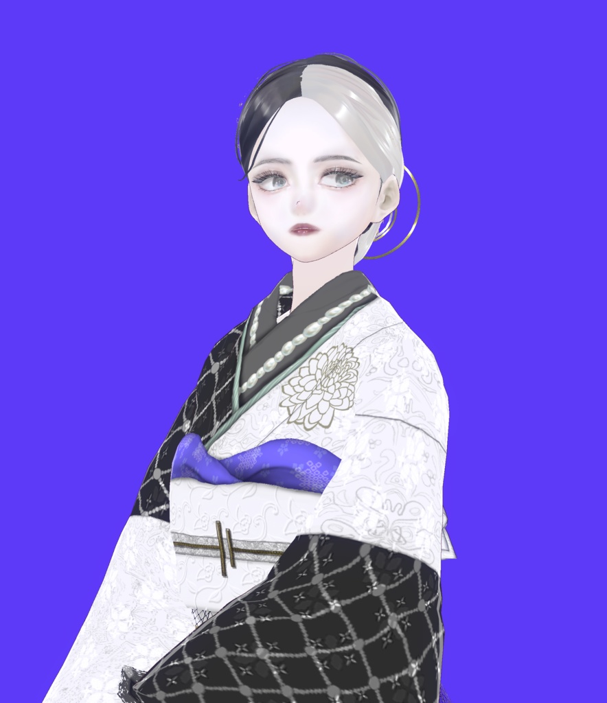 【VRoidプリセット】KIMONO STYLE #LAYON服。#LAYONコーデ