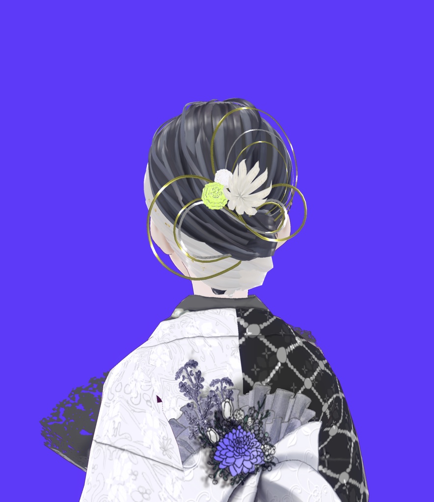 【VRoidプリセット】KIMONO STYLE #LAYON服。#LAYONコーデ