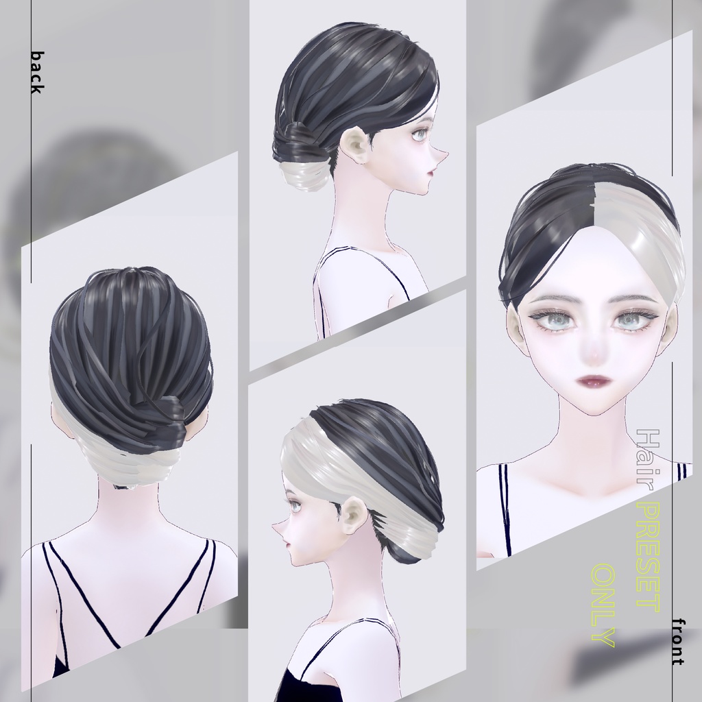 【VRoidプリセット】KIMONO STYLE #LAYON服。#LAYONコーデ