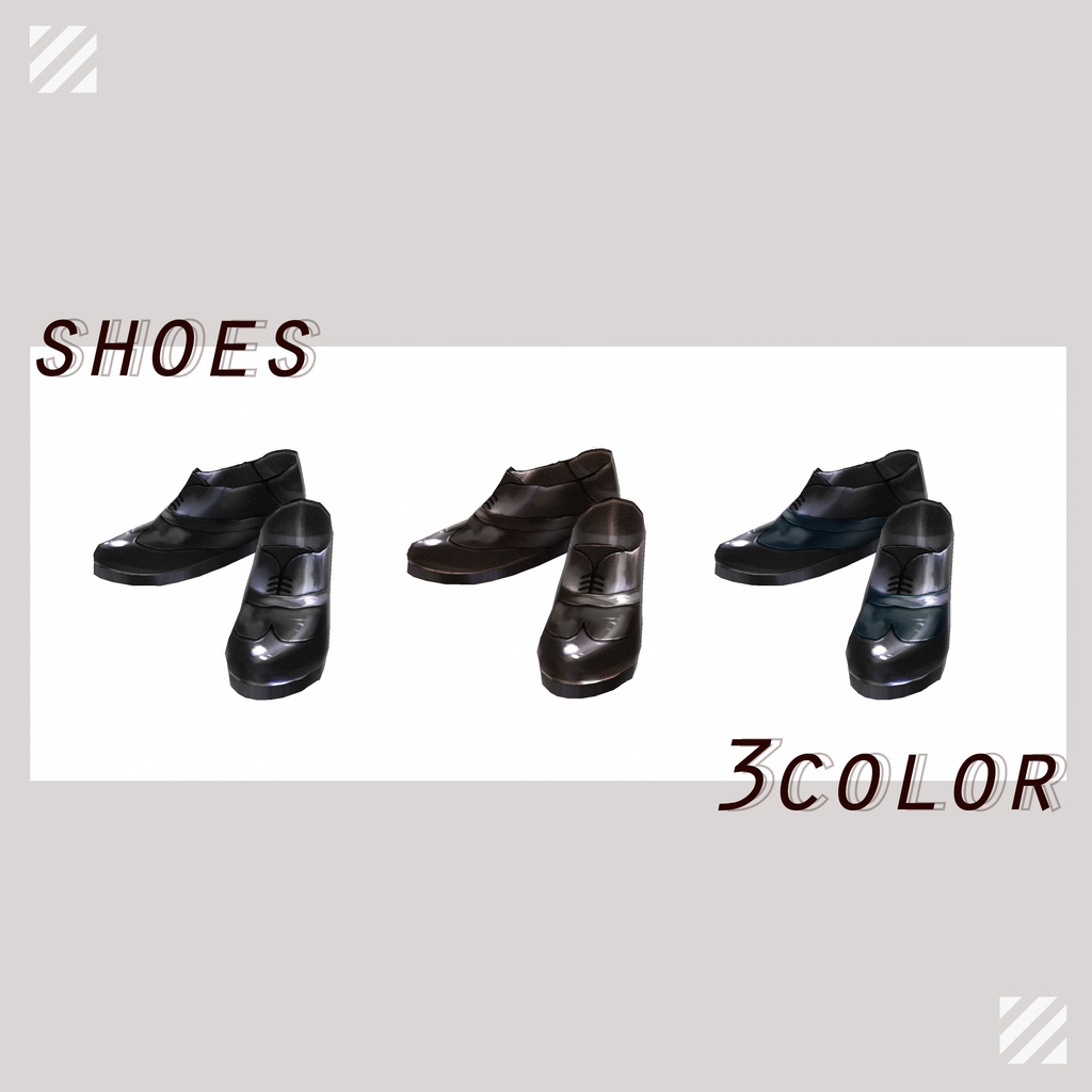 【VRoidテクスチャ】LAYON HOMME SUIT SET #LAYON服。#LAYONコーデ