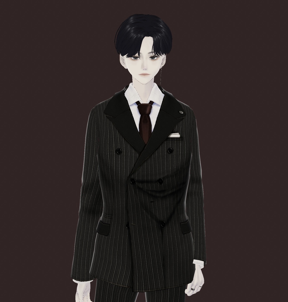 【VRoidテクスチャ】LAYON HOMME SUIT SET #LAYON服。#LAYONコーデ