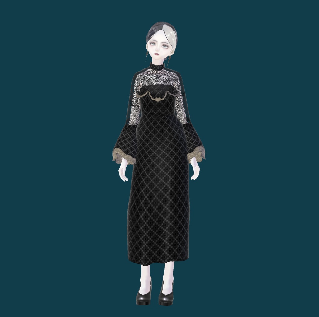 【VRoidテクスチャ】D R E S S. #LAYON服。#LAYONコーデ