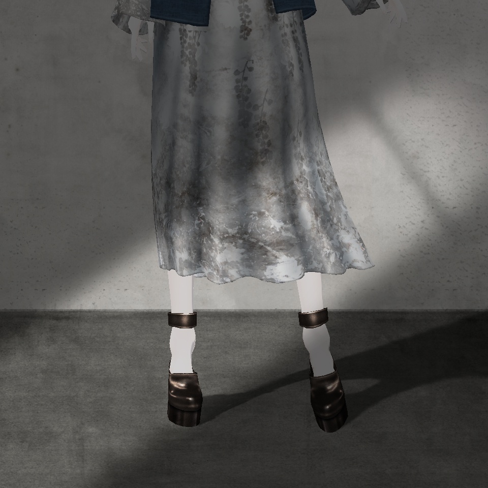 【VRoid】Nuance Flower One-piece #LAYON服。#LAYONコーデ