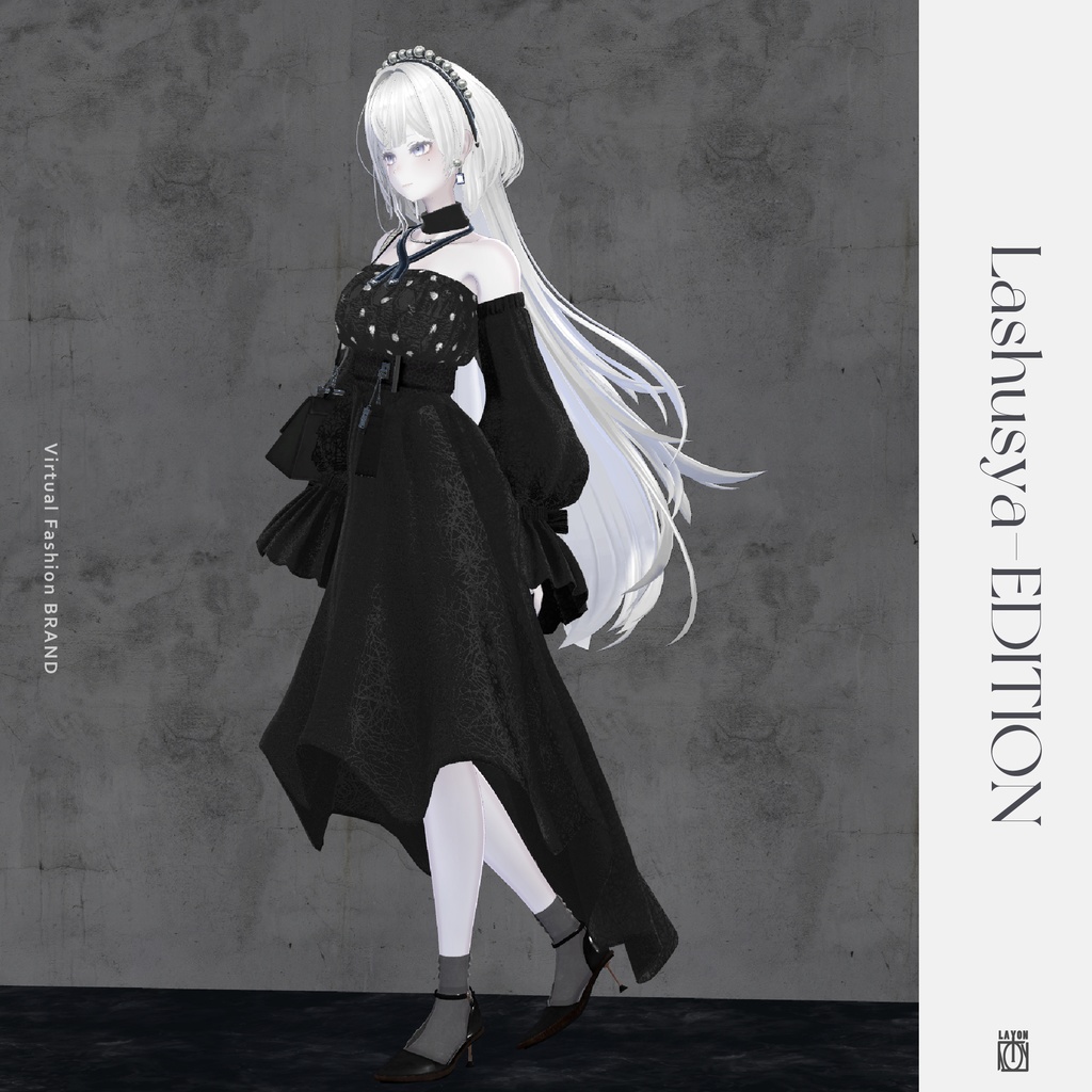 【3D】M.U.S.E. (森羅/萌/Lapwing/Grus/Weil/桔梗/ラシューシャ/マヌカ/珀杏対応) #LAYON服。#LAYONコーデ