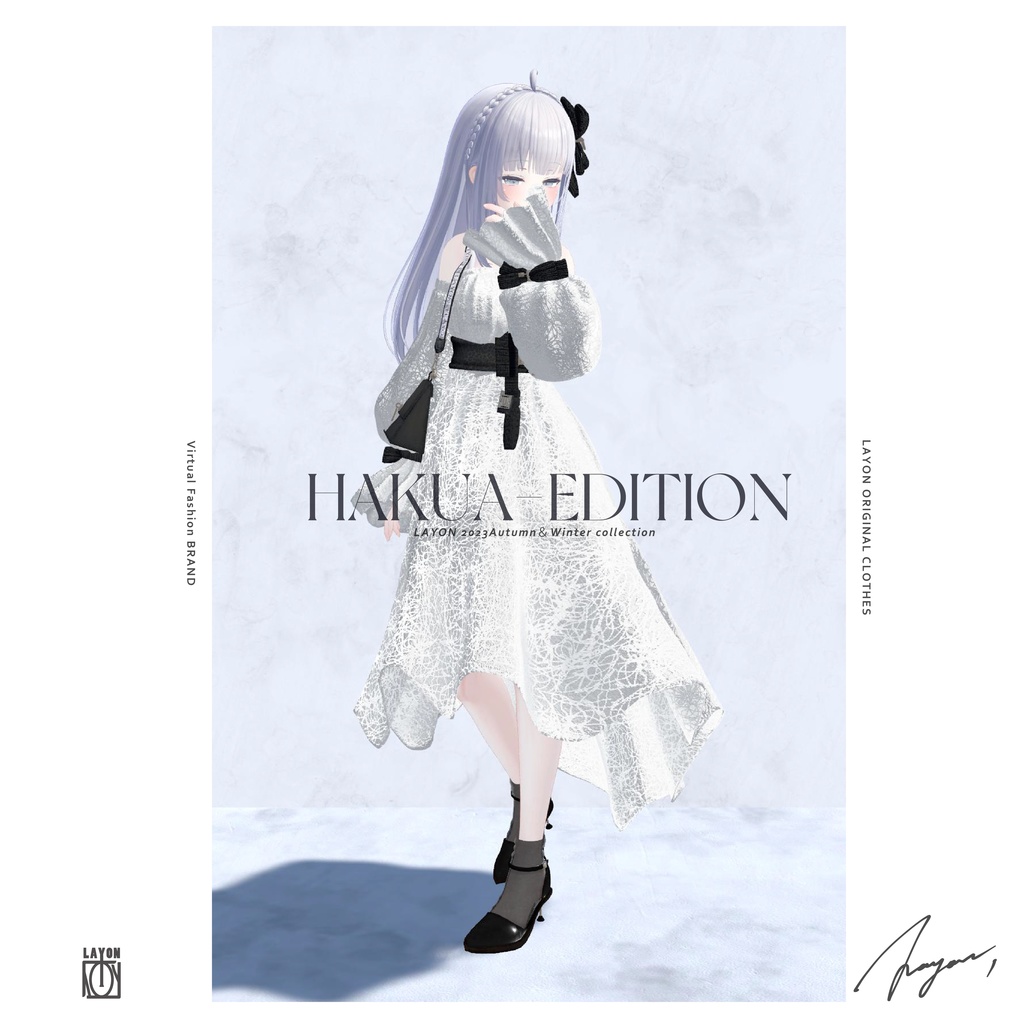 【3D】M.U.S.E. (森羅/萌/Lapwing/Grus/Weil/桔梗/ラシューシャ/マヌカ/珀杏対応) #LAYON服。#LAYONコーデ