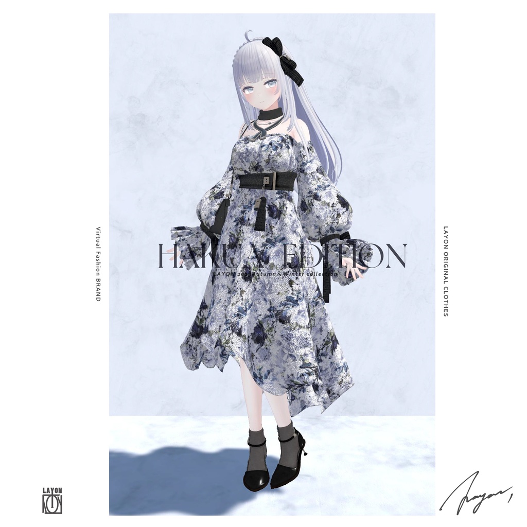 【3D】M.U.S.E. (森羅/萌/Lapwing/Grus/Weil/桔梗/ラシューシャ/マヌカ/珀杏対応) #LAYON服。#LAYONコーデ