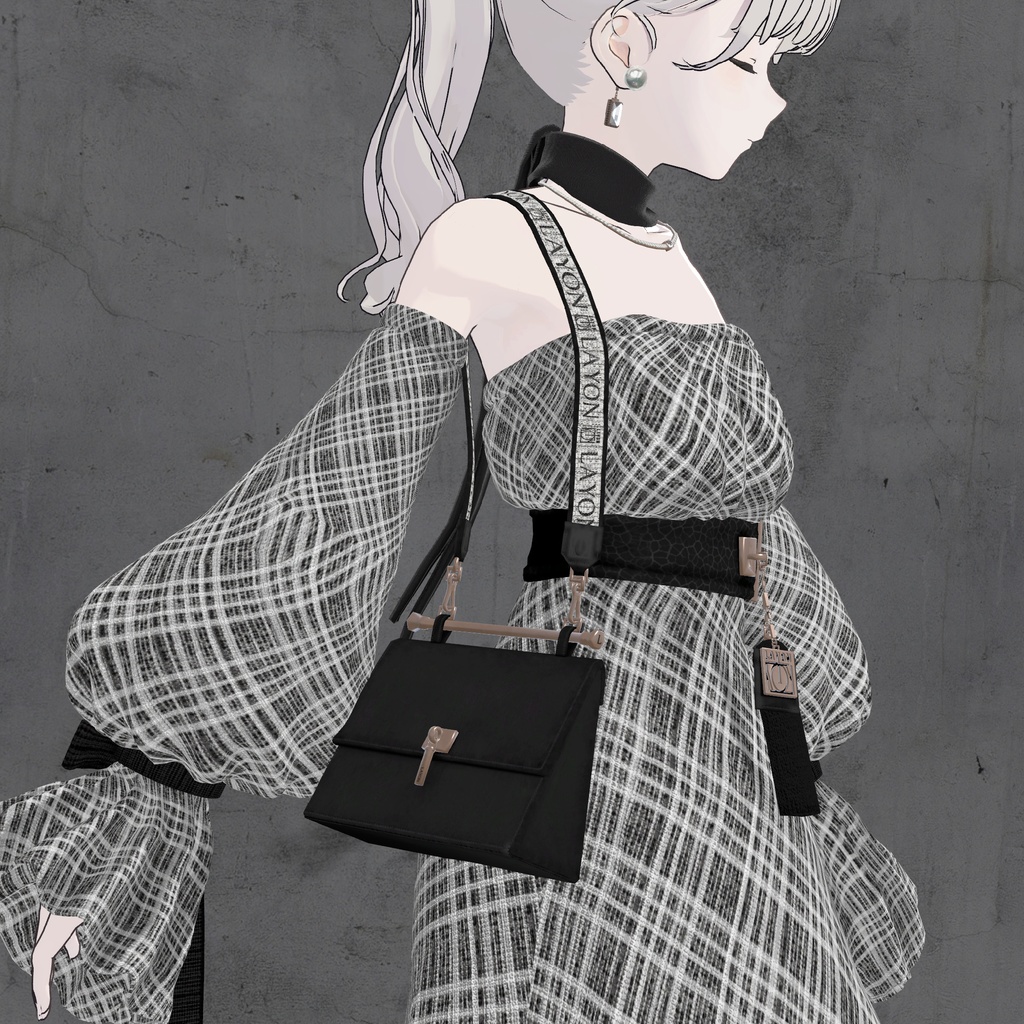 【3D】M.U.S.E. (森羅/萌/Lapwing/Grus/Weil/桔梗/ラシューシャ/マヌカ/珀杏対応) #LAYON服。#LAYONコーデ