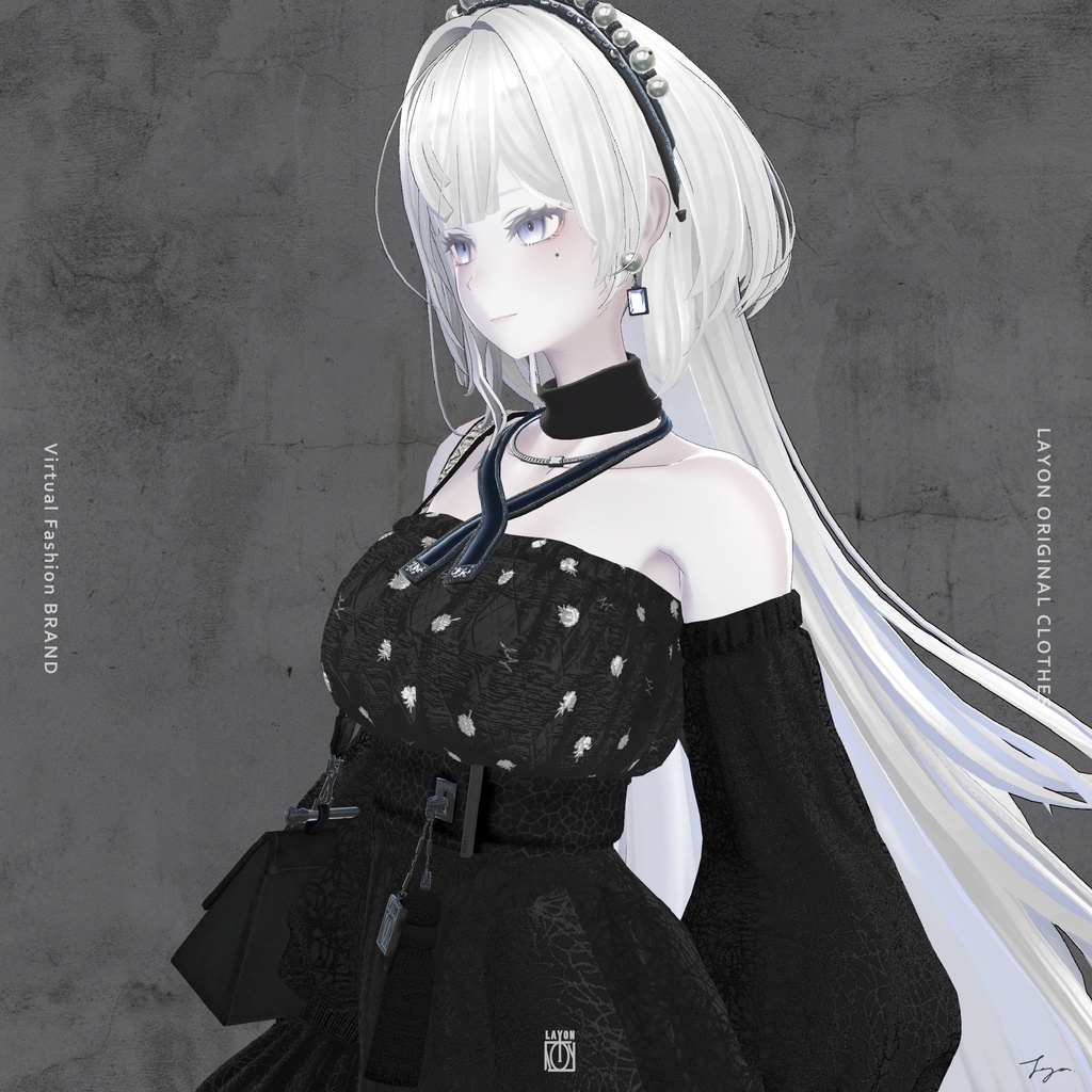 【3D】M.U.S.E. (森羅/萌/Lapwing/Grus/Weil/桔梗/ラシューシャ/マヌカ/珀杏対応) #LAYON服。#LAYONコーデ