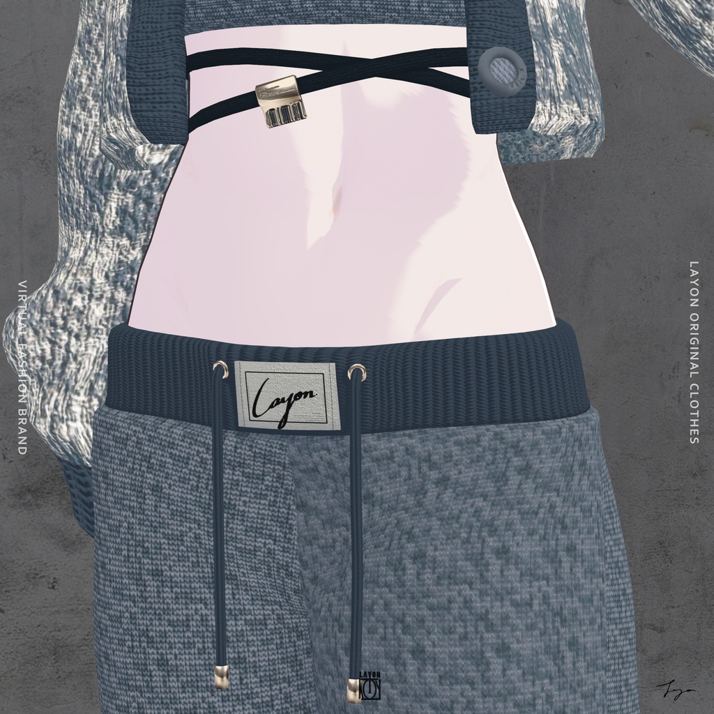 【3D】Lots of KNITs ! (森羅/マヌカ/萌/桔梗/Lapwing/ラシューシャ/珀杏対応) #LAYON服。#LAYONコーデ