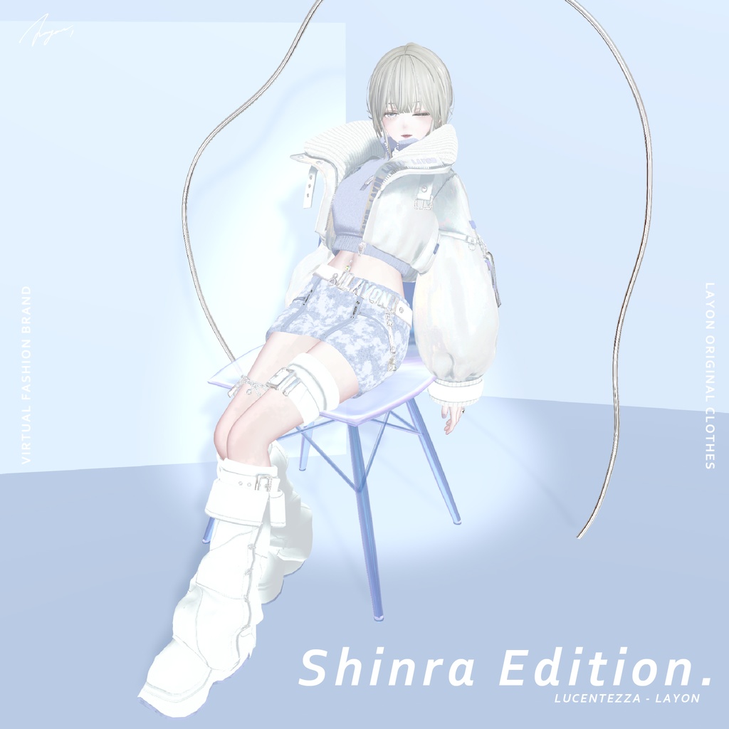 【3D】LUCENTEZZA (森羅/マヌカ/萌/Lapwing/ラシューシャ対応) #LAYON服。#LAYONコーデ