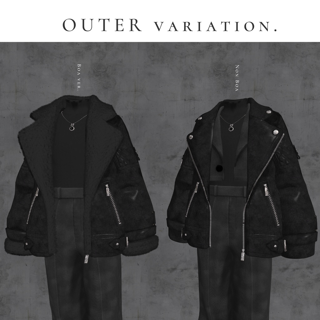 【3D】STUNING -HOMME- (水瀬対応) #LAYON服。#LAYONコーデ