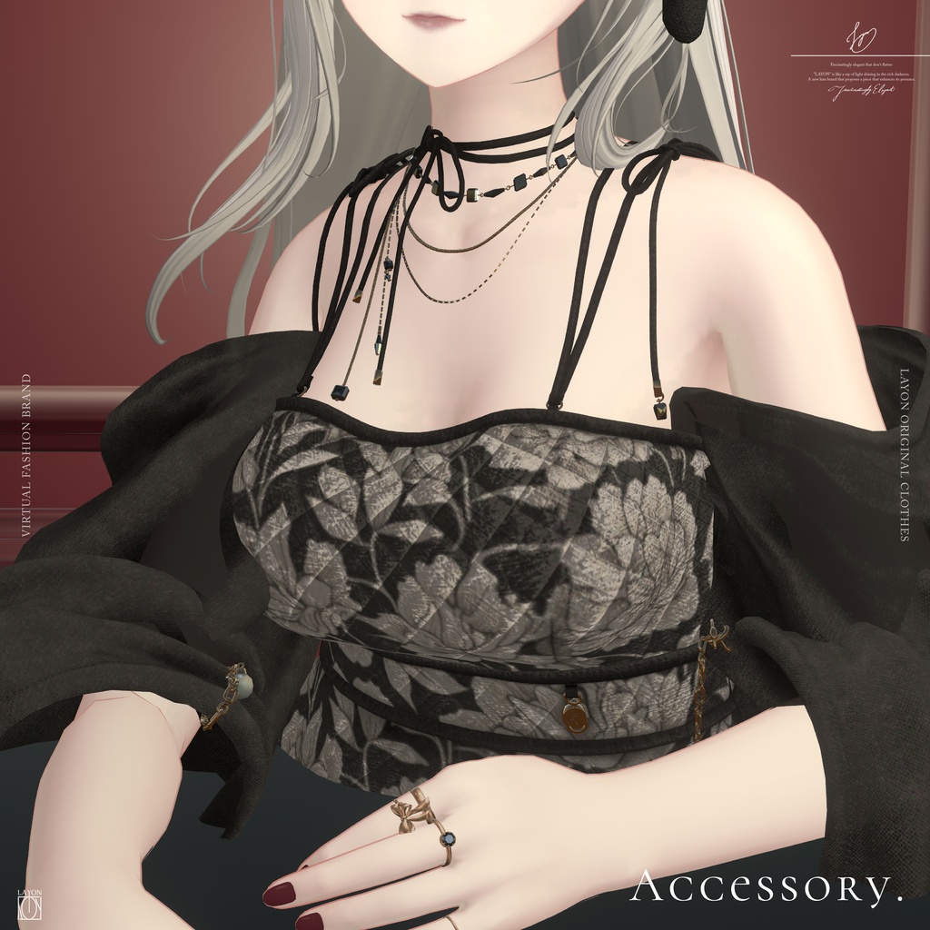 【3D】Soavità (森羅/マヌカ/萌/ラシューシャ/桔梗 対応) #LAYON服。#LAYONコーデ