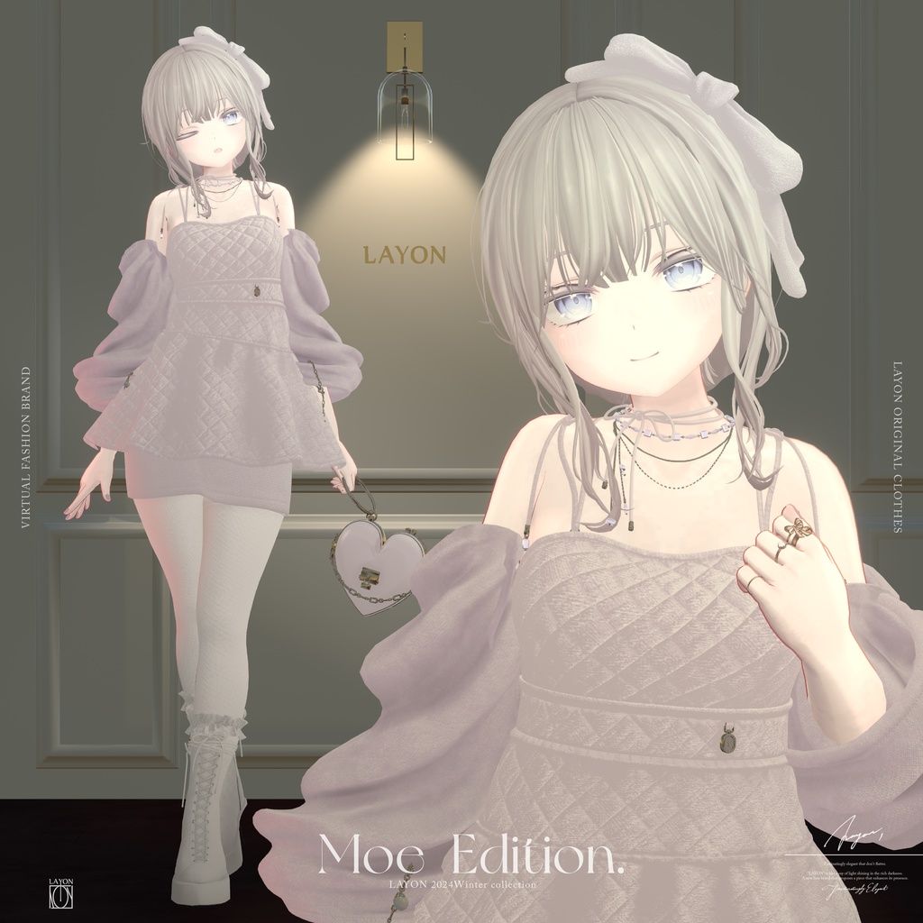 【3D】Soavità (森羅/マヌカ/萌/ラシューシャ/桔梗 対応) #LAYON服。#LAYONコーデ