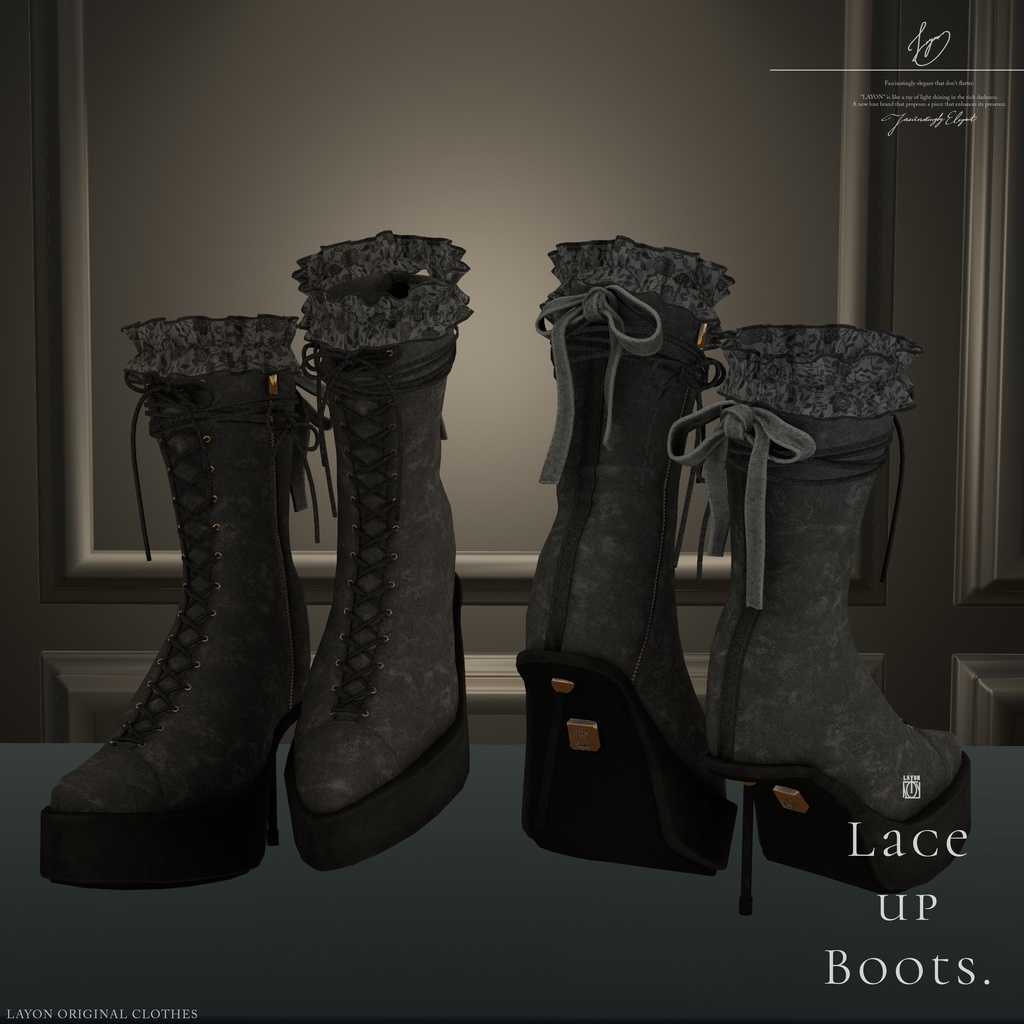 【3D】Soavità (森羅/マヌカ/萌/ラシューシャ/桔梗 対応) #LAYON服。#LAYONコーデ