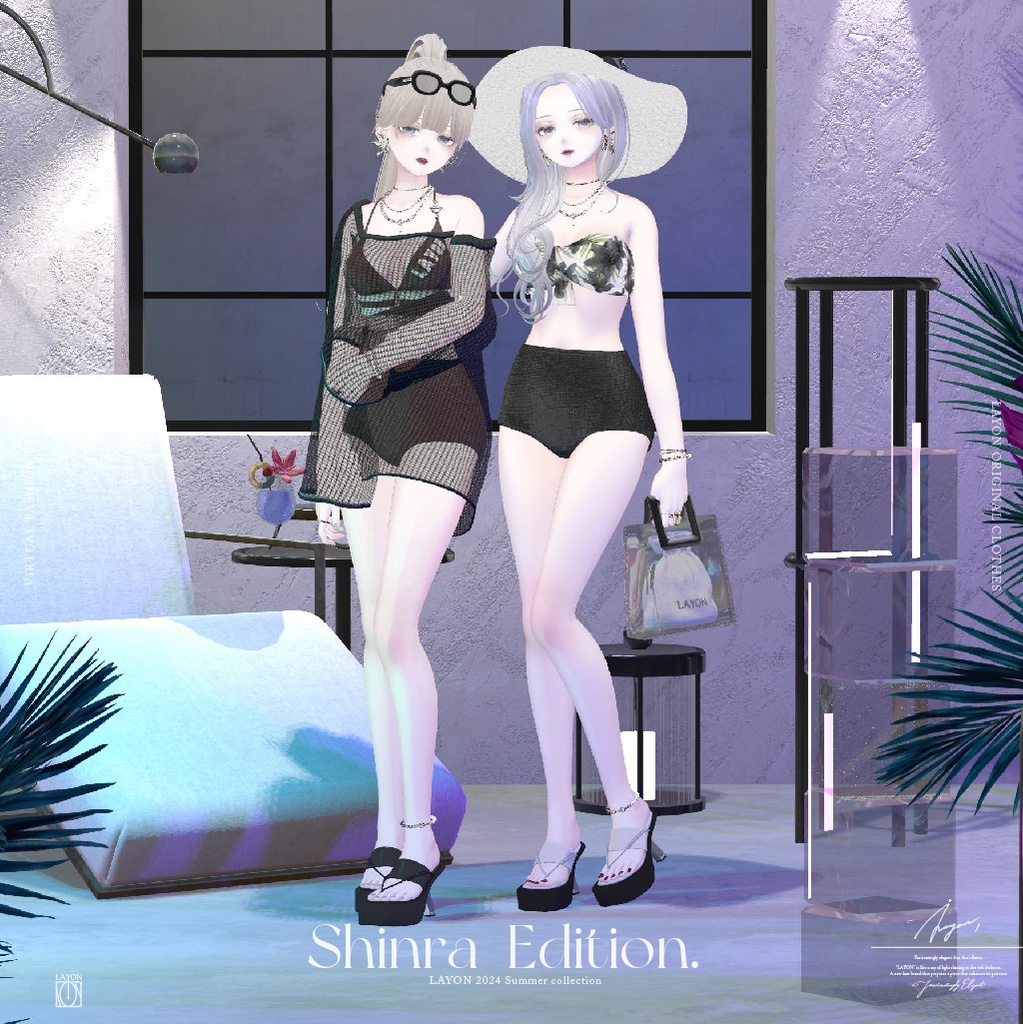 【3D】L.A.Y.E.R.E.D. (森羅/マヌカ/ラシューシャ/萌/桔梗/Lapwing対応) #LAYON服 #LAYONコーデ