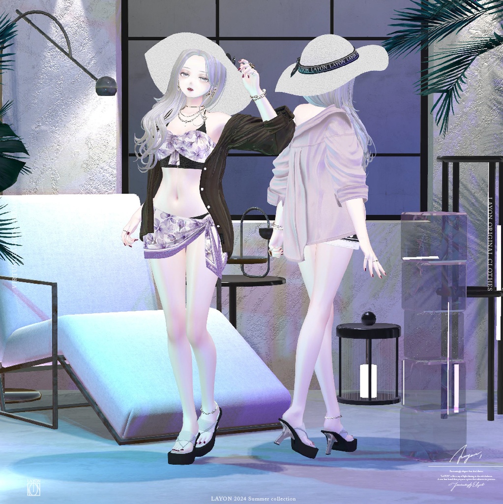 【3D】L.A.Y.E.R.E.D. (森羅/マヌカ/ラシューシャ/萌/桔梗/Lapwing対応) #LAYON服 #LAYONコーデ