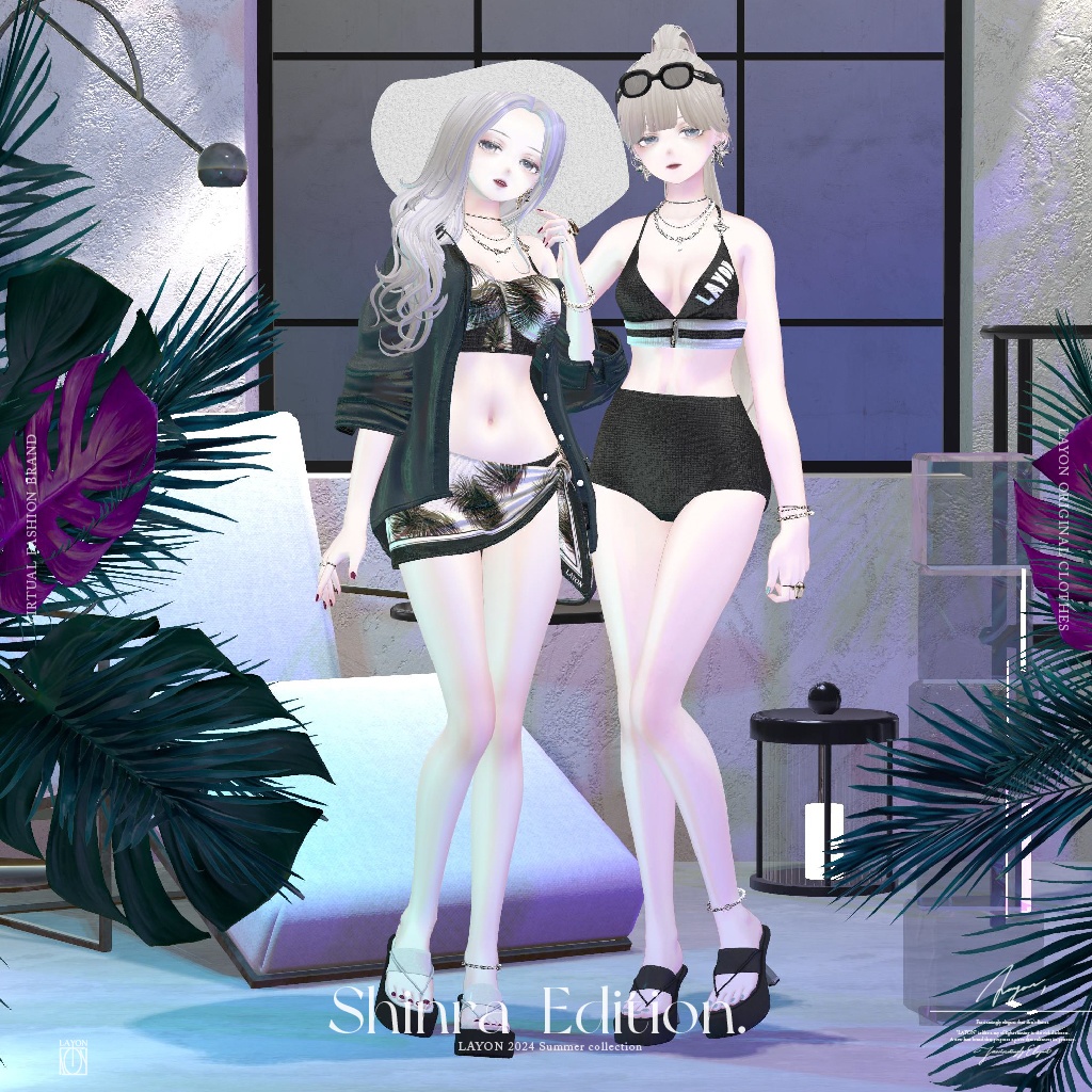 【3D】L.A.Y.E.R.E.D. (森羅/マヌカ/ラシューシャ/萌/桔梗/Lapwing対応) #LAYON服 #LAYONコーデ