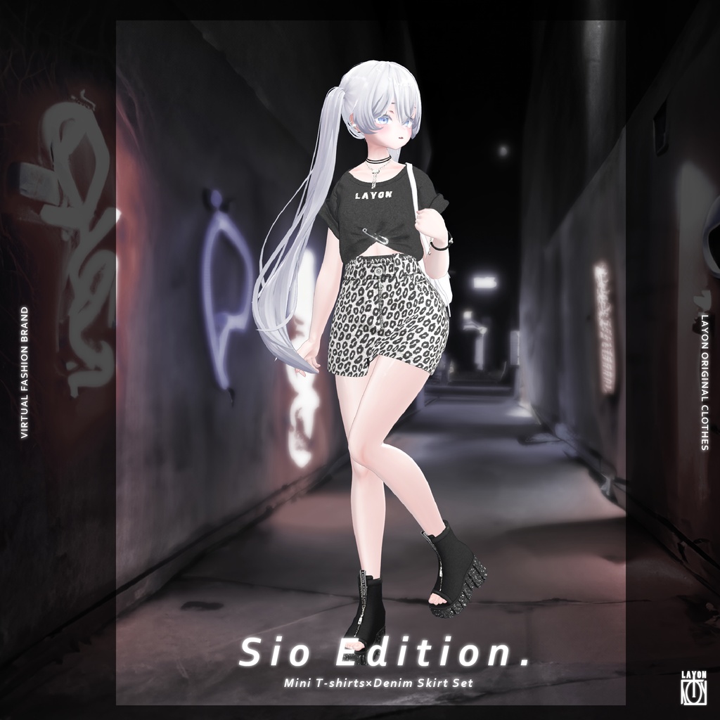 【3D】ENERGICO (森羅/マヌカ/ラシューシャ/萌/桔梗/Lapwing/Sio対応) #LAYON服 #LAYONコーデ