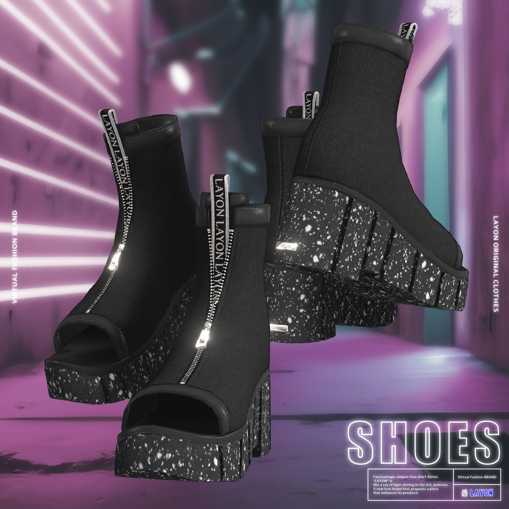 【3D】ENERGICO (森羅/マヌカ/ラシューシャ/萌/桔梗/Lapwing/Sio対応) #LAYON服 #LAYONコーデ