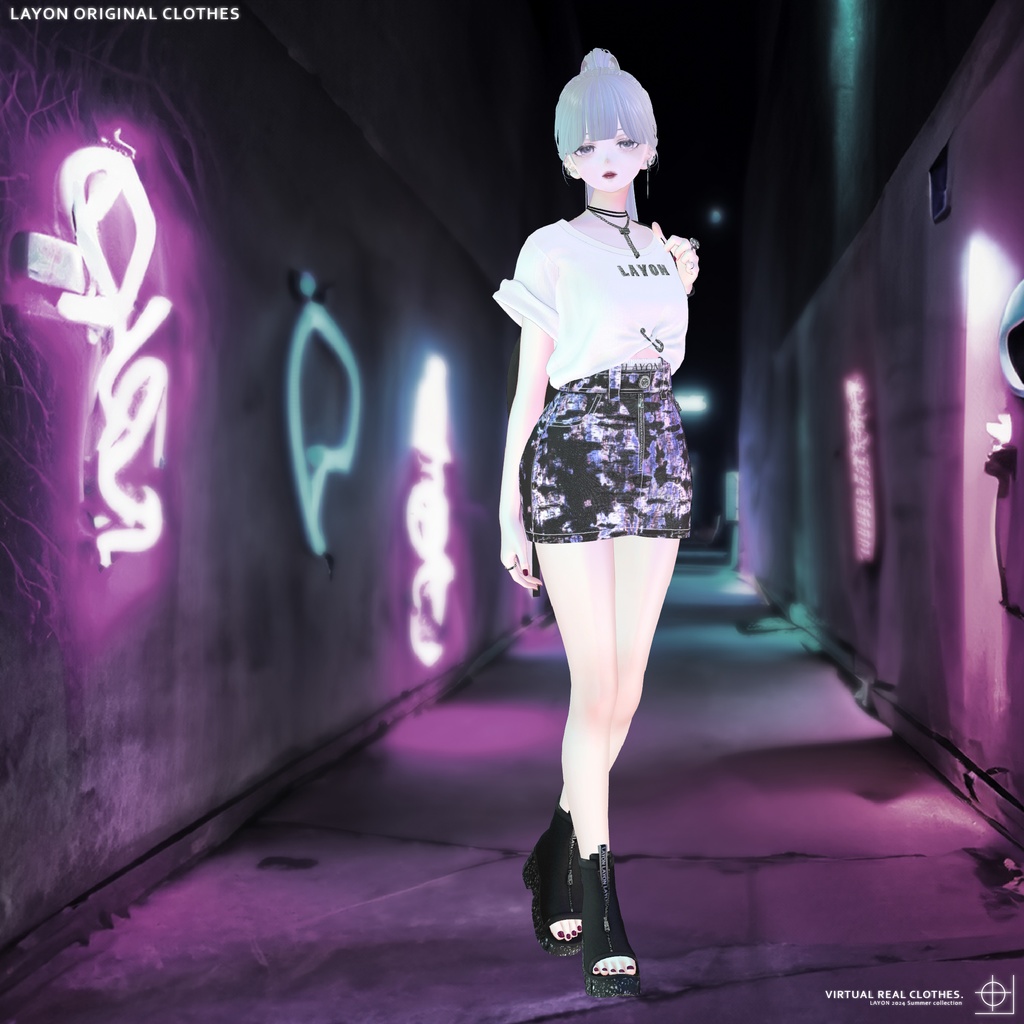 【3D】ENERGICO (森羅/マヌカ/ラシューシャ/萌/桔梗/Lapwing/Sio対応) #LAYON服 #LAYONコーデ