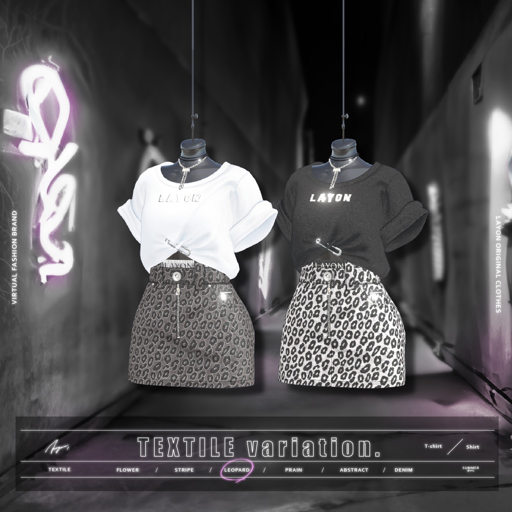 【3D】ENERGICO (森羅/マヌカ/ラシューシャ/萌/桔梗/Lapwing/Sio対応) #LAYON服 #LAYONコーデ