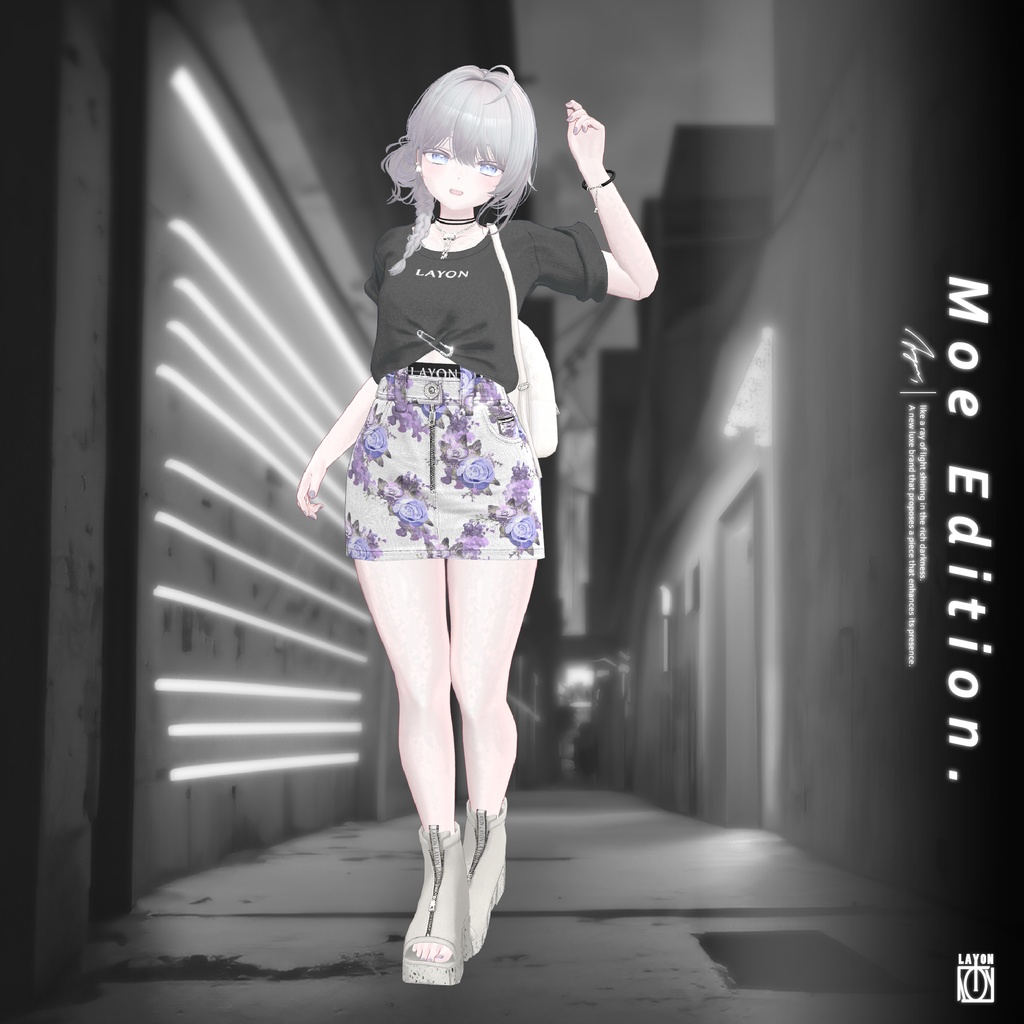 【3D】ENERGICO (森羅/マヌカ/ラシューシャ/萌/桔梗/Lapwing/Sio対応) #LAYON服 #LAYONコーデ