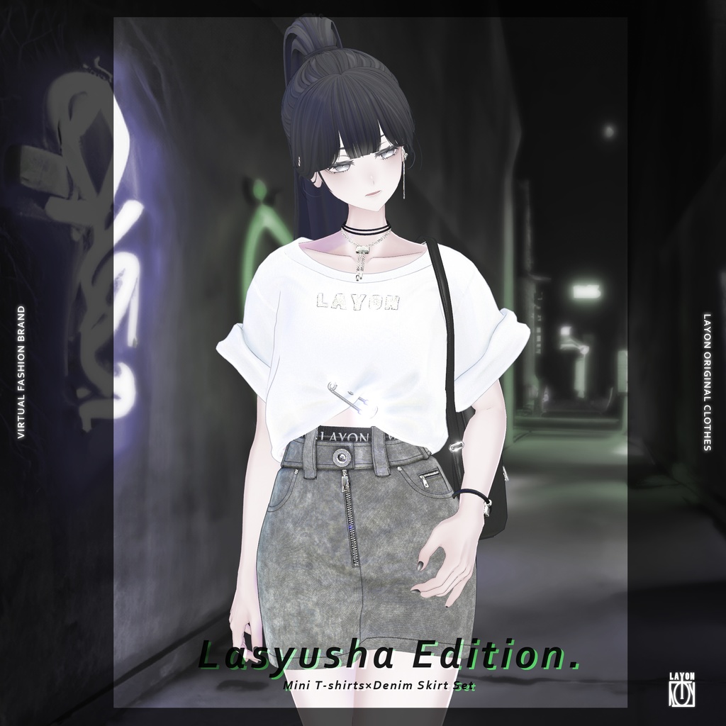 【3D】ENERGICO (森羅/マヌカ/ラシューシャ/萌/桔梗/Lapwing/Sio対応) #LAYON服 #LAYONコーデ